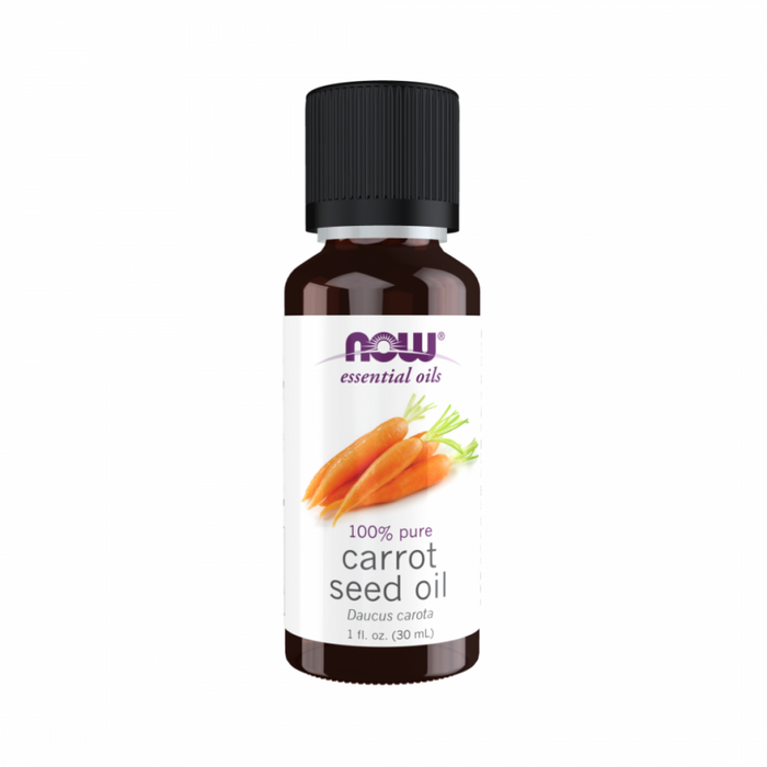 NOW Essential Oil Carrot Seed Oil 100% Pure 30ml - The Health Shop