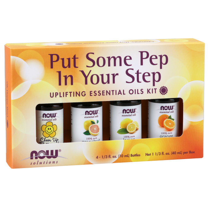 NOW Essential Oil Kit - Put Some Pep In Your Step - The Health Shop