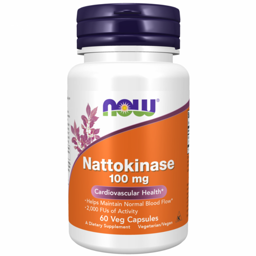 NOW Nattokinase 100mg 60vcaps - The Health Shop