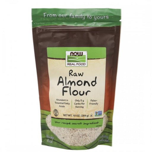 NOW Real Food Raw Almond Flour 284g - The Health Shop