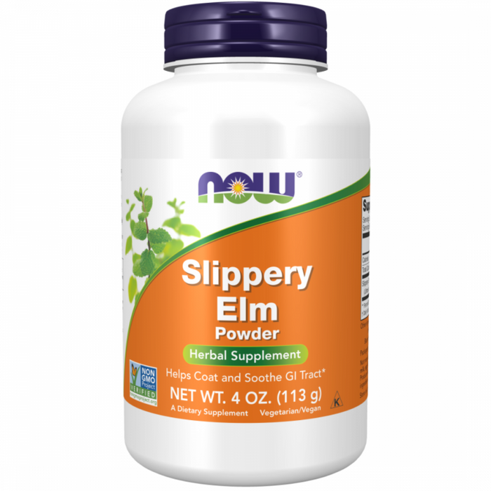 NOW Slippery Elm Powder 113g - The Health Shop