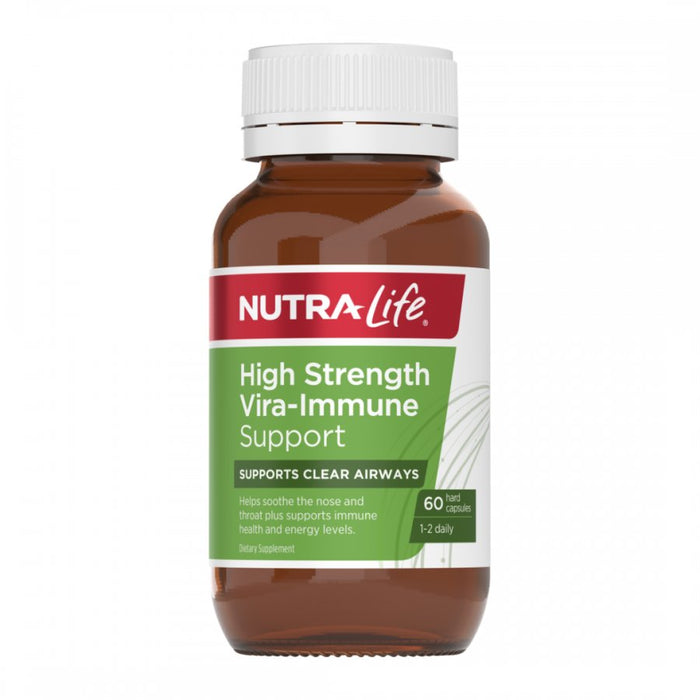 Nutra-Life High Strength Vira-Immune Support 30caps - The Health Shop