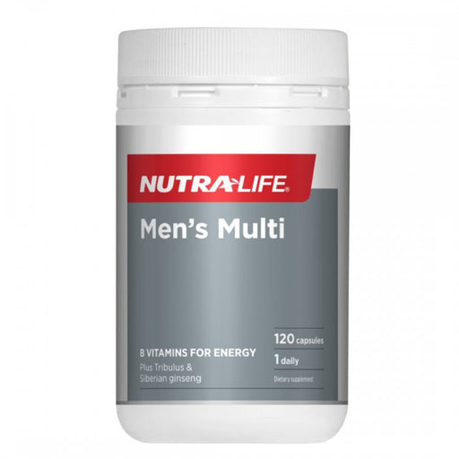 Nutra-Life Men's Multi 120caps - The Health Shop