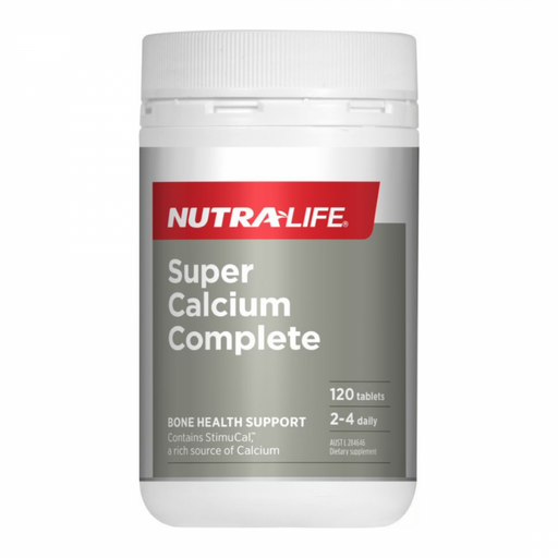 Nutra-Life Super Calcium Complete 120tabs - The Health Shop