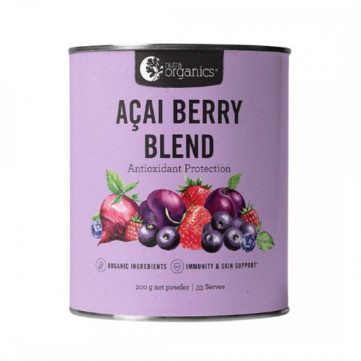 Nutra Organics Acai Berry Blend 200g - The Health Shop