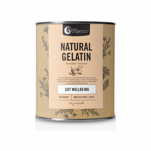 Nutra Organics Natural Gelatin 250g - The Health Shop