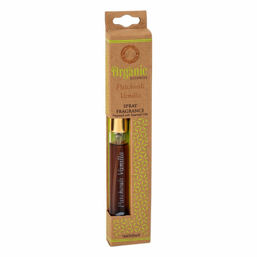 Organic Goodness Spray Fragrance, Patchouli Vanilla 12ml - The Health Shop