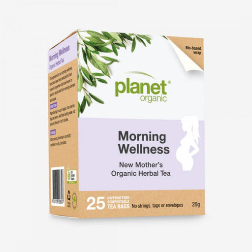 Planet Organic Morning Wellness 25 teabags - The Health Shop