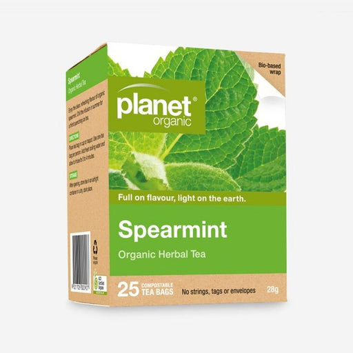 Planet Organic Spearmint Tea 25 bags - The Health Shop