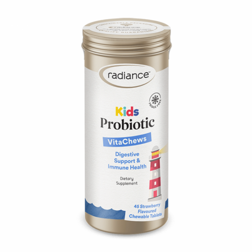 Radiance Kids Probiotic VitaChews 45 strawberry flavour - The Health Shop