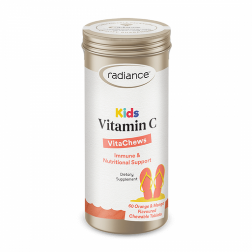 Radiance Kids Vitamin C VitaChews 60 orange & mango flavour - The Health Shop