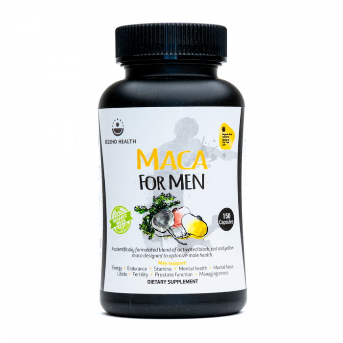 Seleno Health Maca for Men 150 capsules - The Health Shop