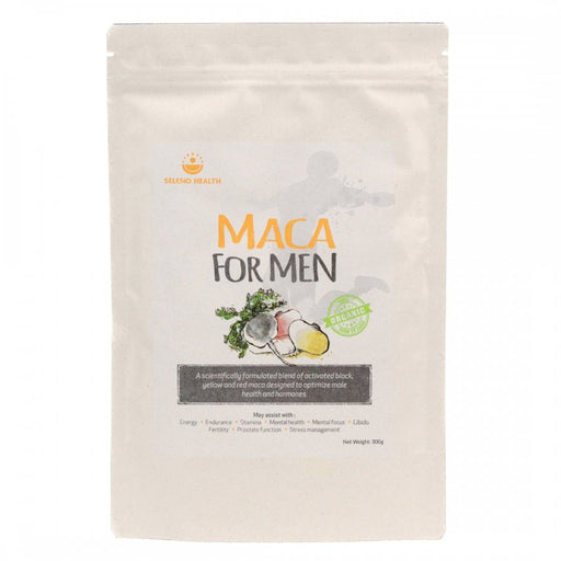 Seleno Health Maca for Men 300g powder - The Health Shop