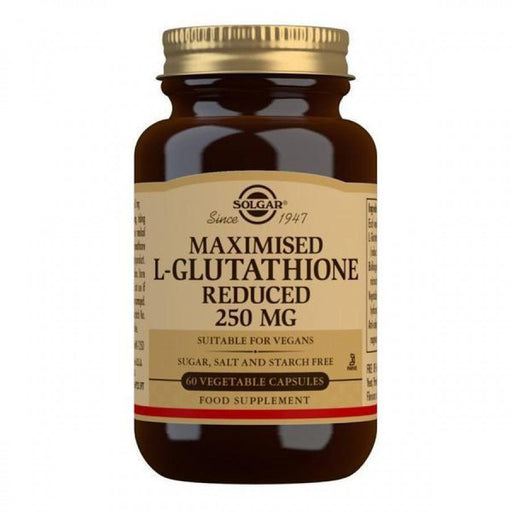 Solgar Maximised L-Glutathione Reduced 250mg 60vegcaps - The Health Shop