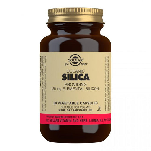 Solgar Oceanic Silica 25mg 50vegcaps - The Health Shop