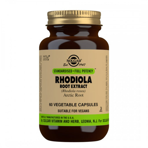 Solgar Rhodiola Root Extract 60vegcaps - The Health Shop