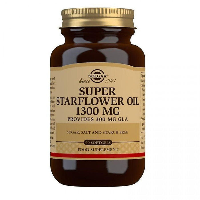 Solgar Super Starflower Oil 1300mg 30softgels - The Health Shop