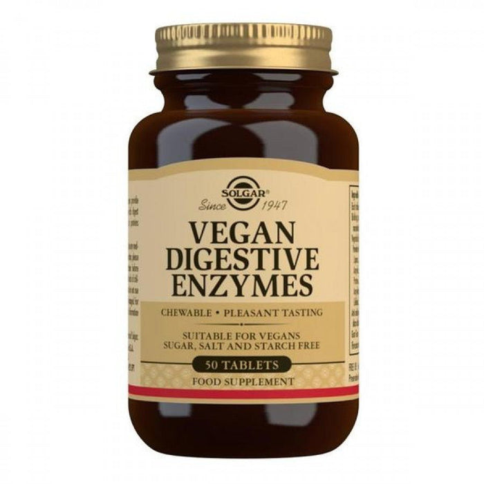 Solgar Vegan Digestive Enzymes 50tabs - The Health Shop