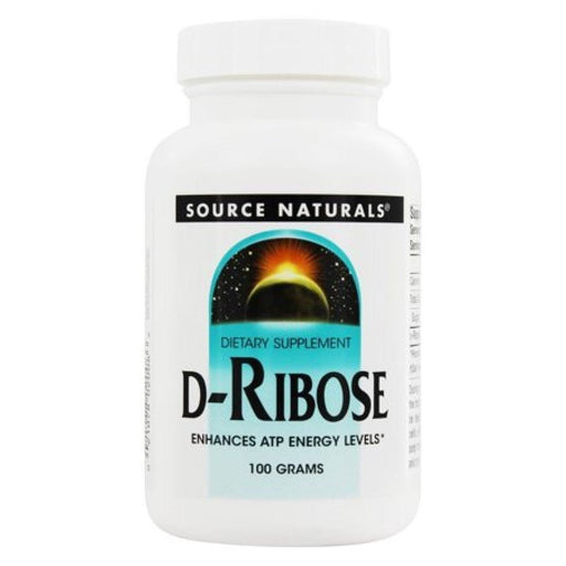 Source Naturals D-Ribose Powder 100g - The Health Shop