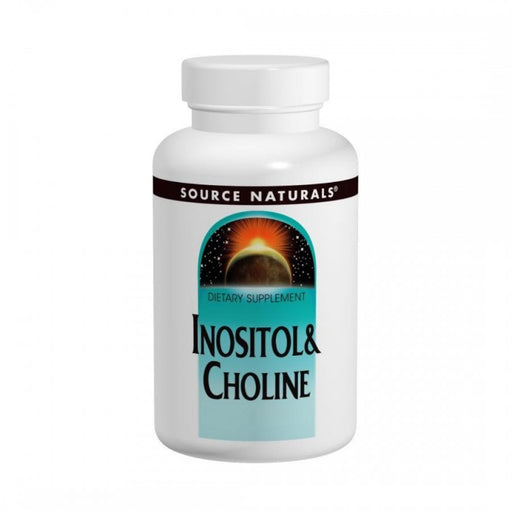 Source Naturals Inositol & Choline 50tabs - The Health Shop