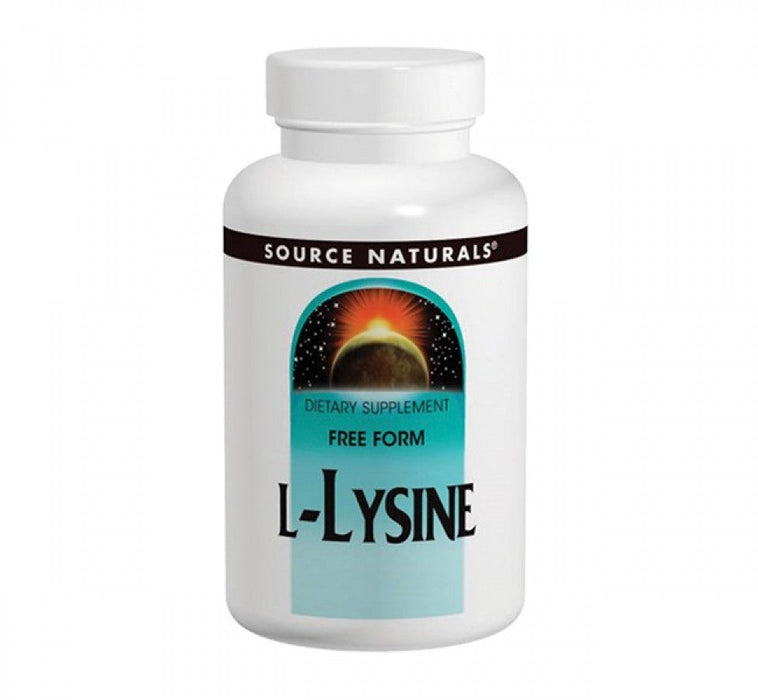 Source Naturals L-Lysine 1000mg 50tabs - The Health Shop