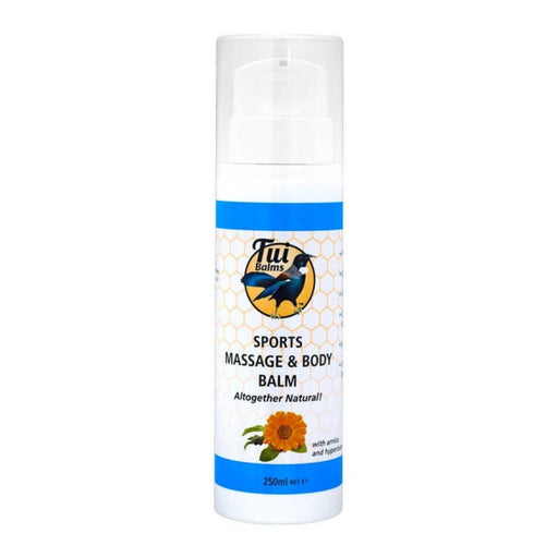 Tui Balms Massage & Body Balm SPORTS 250ml Pump - The Health Shop