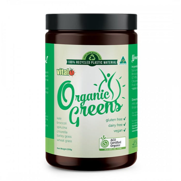 Vital Organic Greens 200g - The Health Shop