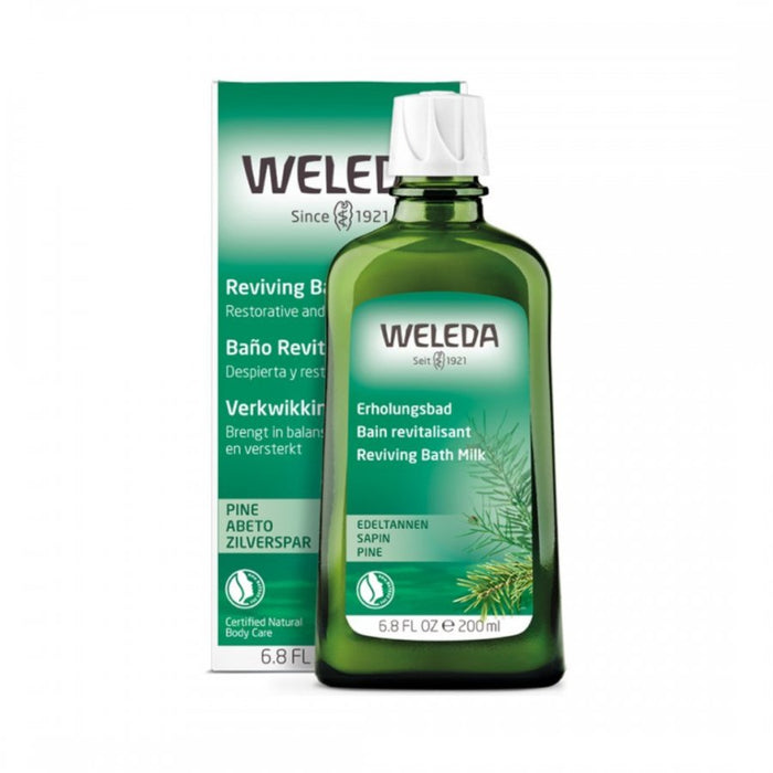 Weleda Reviving Bath Milk - Pine 200ml - The Health Shop